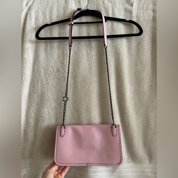 Coach Pink and Brown Crossbody Bag - Picture 7 of 7